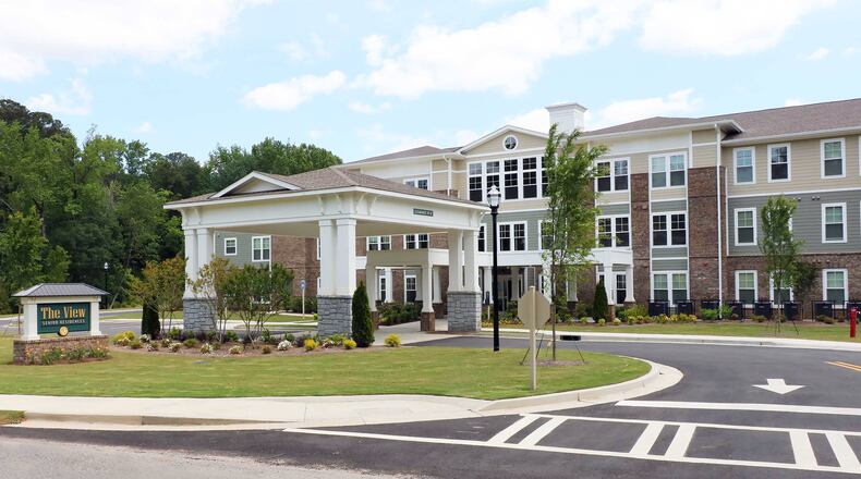 The View, which has 80 apartment units for independent seniors, held a grand opening and ribbon-cutting ceremony last week.