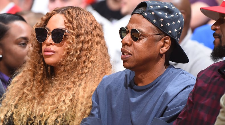 Beyonce and Jay-Z.