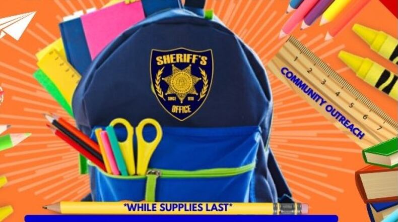 The Gwinnett County Sheriff's Office is hosting a Back-to-School Event 11 a.m. to 1 p.m. Saturday, July 24 at Rhodes Jordan Park in Lawrenceville.