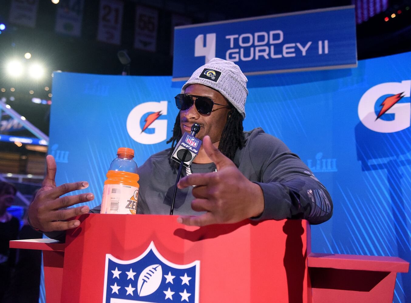 Super Bowl 53: Rams’ press conference faces of the week