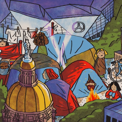 (Illustration: Justin Tran for the AJC)