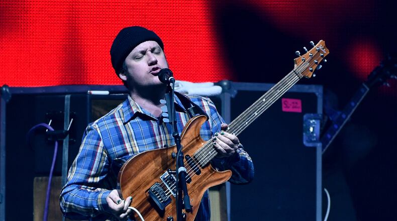 Musician Isaac Brock of Modest Mouse performs onstage during day two of the 25th annual KROQ Almost Acoustic Christmas at The Forum on December 13, 2014 in Inglewood, Calif. (Photo by Kevin Winter/Getty Images for CBS Radio)