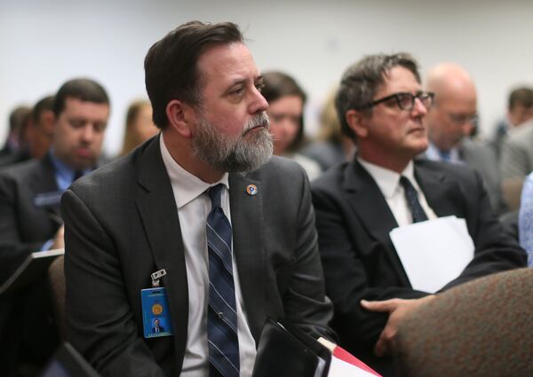 Jeff Graham (left), Executive Director of Georgia Equality, is one of the advocates for people living with HIV/AIDS in Georgia who have accused the City of Atlanta of mismanaging a federal grant. But in 2022, Graham said the city's program is finally processing contracts, invoices and payments for service providers.  BOB ANDRES / BANDRES@AJC.COM