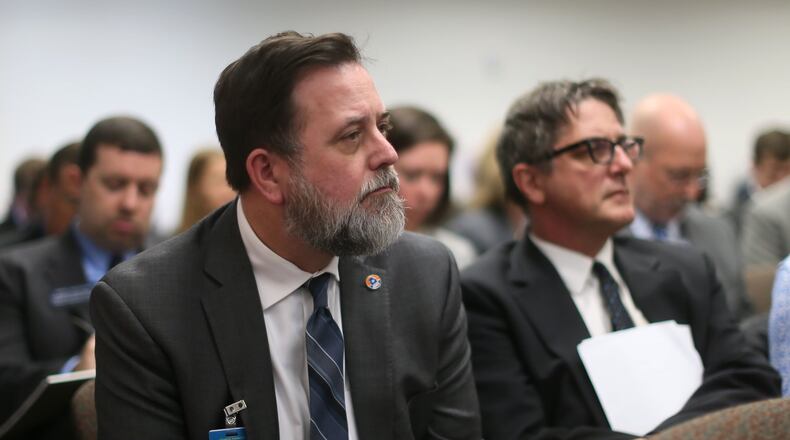 Jeff Graham (left), Executive Director of Georgia Equality, is one of the advocates for people living with HIV/AIDS in Georgia who have accused the City of Atlanta of mismanaging a federal grant. BOB ANDRES / BANDRES@AJC.COM