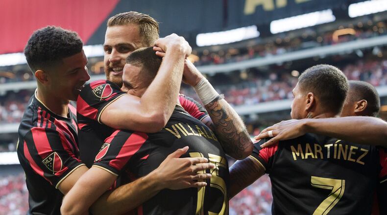 Atlanta United hosted Toronto on Wednesday in an MLS game at Mercedes-Benz Stadium. (Atlanta United)