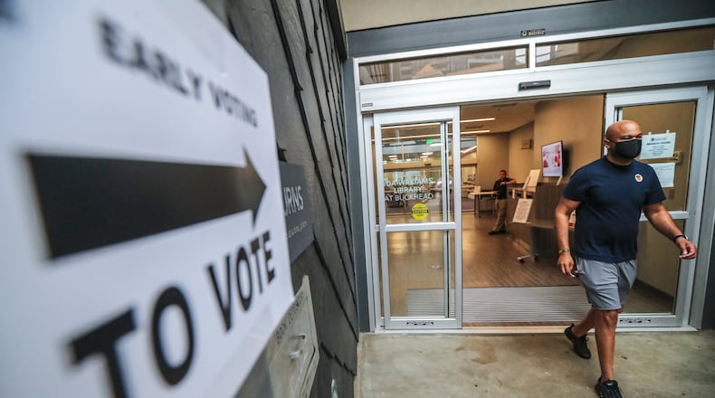 In the newest Georgia Power Poll, community leaders reacted to the crowded Nov. 2 mayor’s race and two other hot topics – the state’s new election law and the ongoing battle against COVID-19. (John Spink / John.Spink@ajc.com)