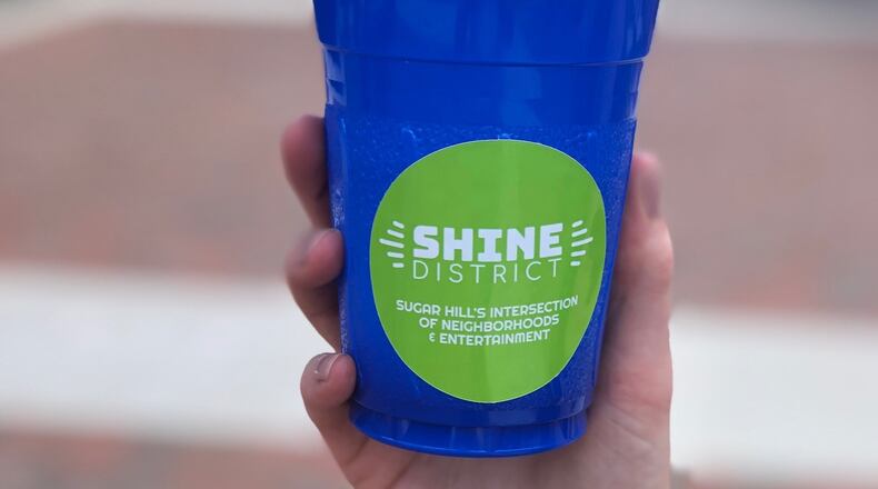 Sugar Hill renames their downtown entertainment area “Sugar Hill’s Intersection of Neighborhoods and Entertainment,” or the SHINE District. (Courtesy City of Sugar Hill)