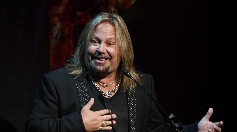 What might be an appropriate song for Vince Neil to sing at the inauguration? (Photo by Ethan Miller/Getty Images)