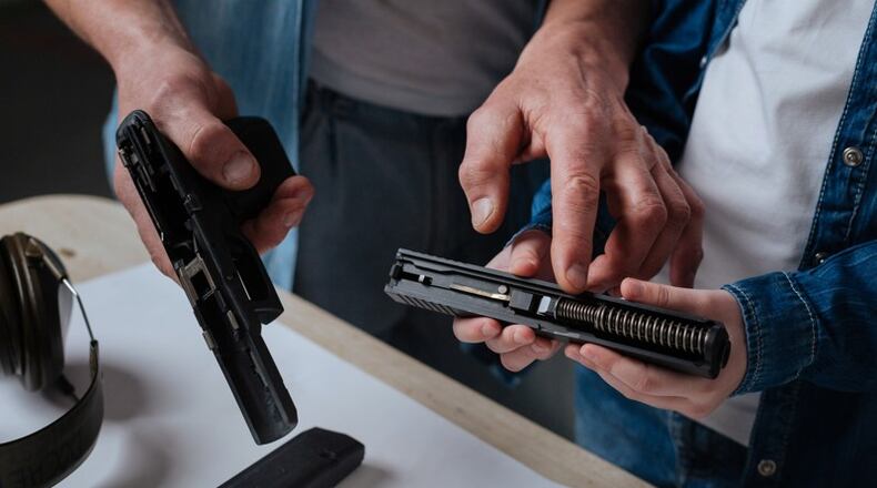 Marietta Police will host a free gun safety seminar from 6:30 p.m. to 8:30 p.m. March 31 at City Council Chambers, Marietta City Hall, 205 Lawrence St., Marietta. AJC file photo