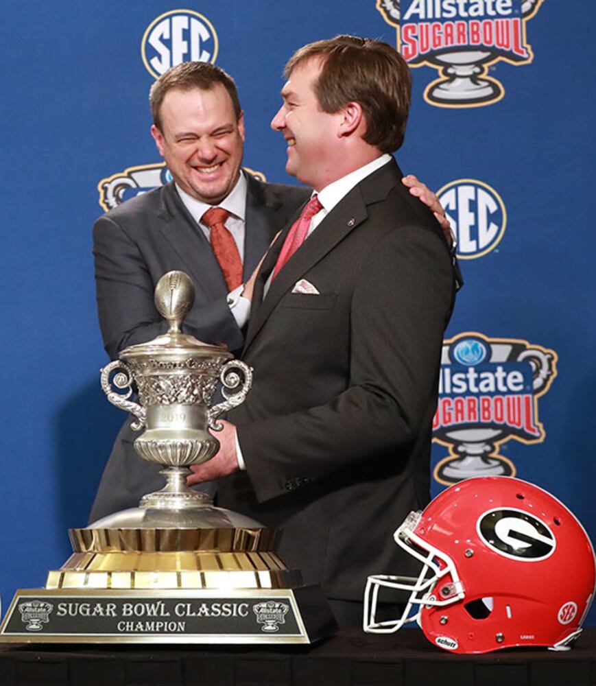 2019 Sugar Bowl press conference