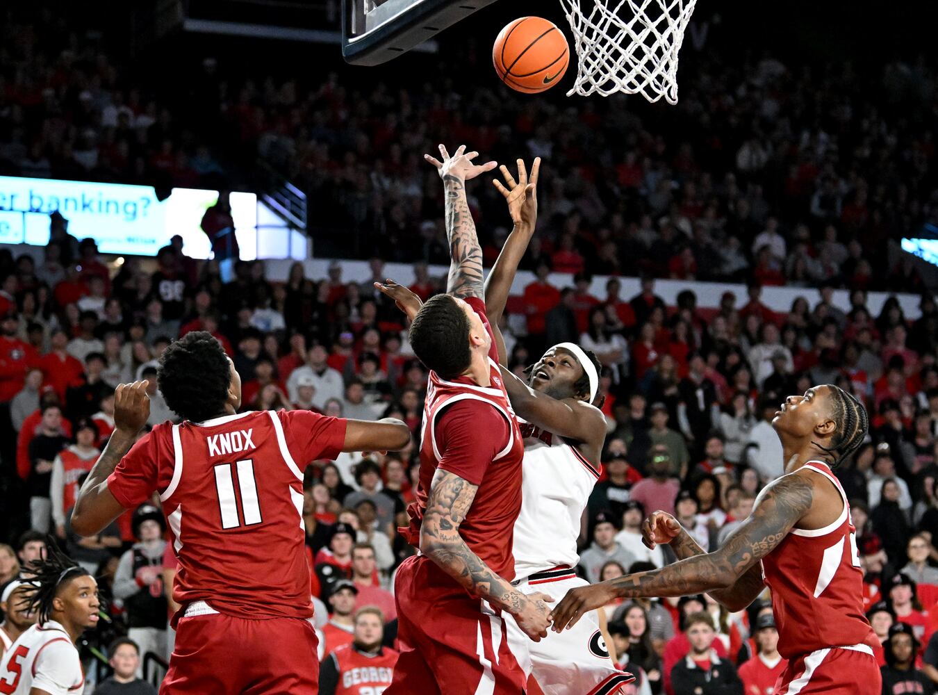 Georgia basketball vs. Arkansas