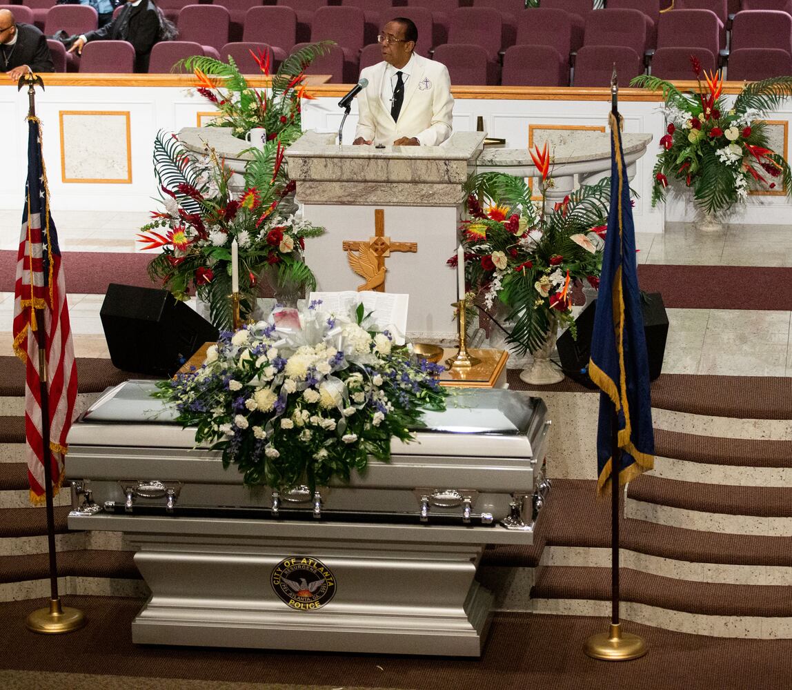 PHOTOS: APD Officer Stanley Lawrence’s Funeral