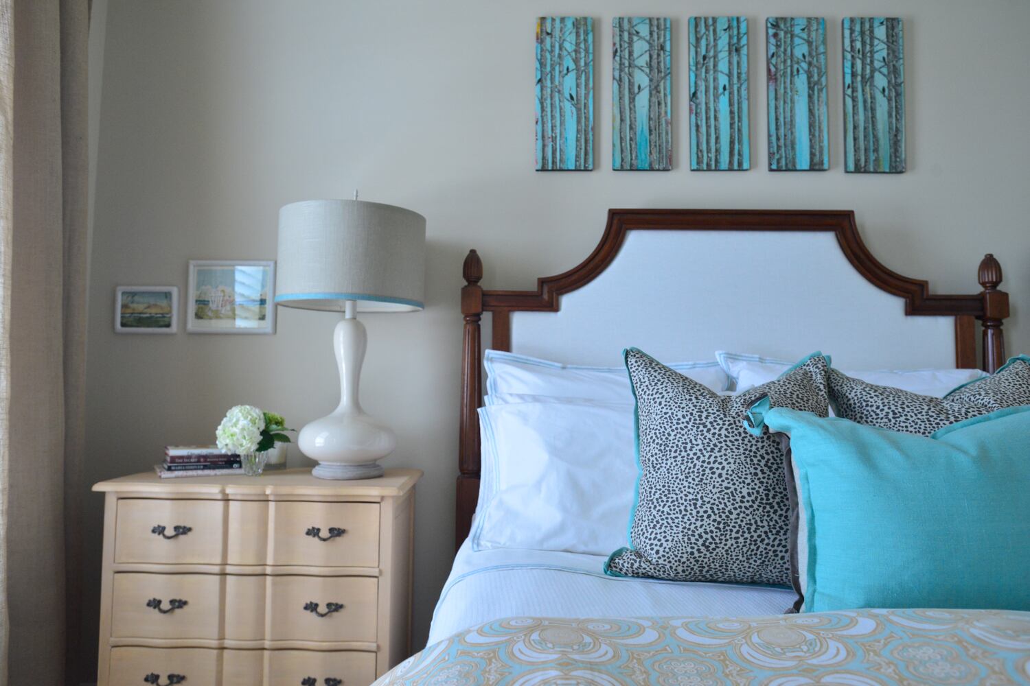 Inside the master bedroom