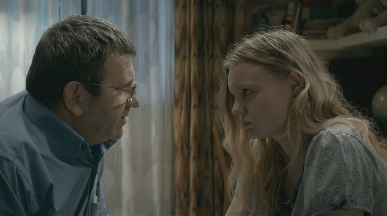 Adrian Titieni and Maria-Victoria Dragus star in “Graduation.” Contributed by Mobra Films