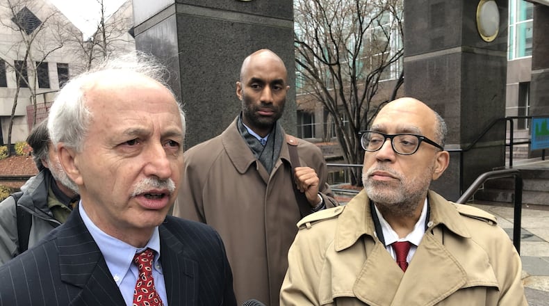 Julian Bene, left, has been a critic of Fulton County’s valuing of commercial properties. Bene called the audit “enormous,” and said homeowners are “getting the shaft in a big, big way.” J. SCOTT TRUBEY/STRUBEY@AJC.COM AJC FILE PHOTO