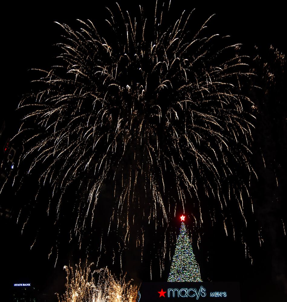 Macy's Great Tree Lighting in Atlanta