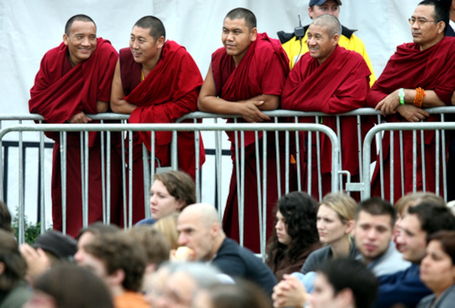 Dalai Lama at Centennial Olympic Park