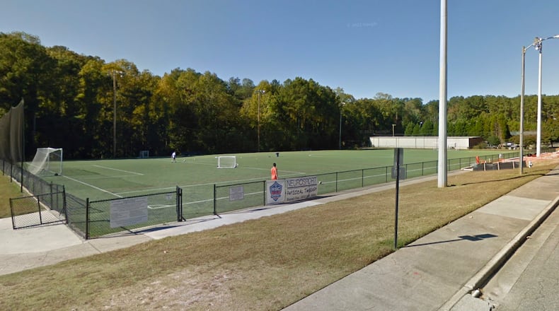 Roswell recently approved a $1,087,070 contract to replace the two existing rectangular artificial turf fields. GOOGLE MAPS