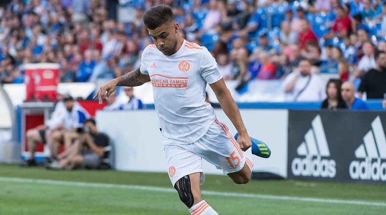 MONTREAL, QC - JULY 28: MLS match between Montreal Impact and Atlanta United at Stade Saputo in Montreal, QC. Canada on July 28, 2018.
PHOTO: Steve Kingsman / Freestyle Photography for Atlanta United