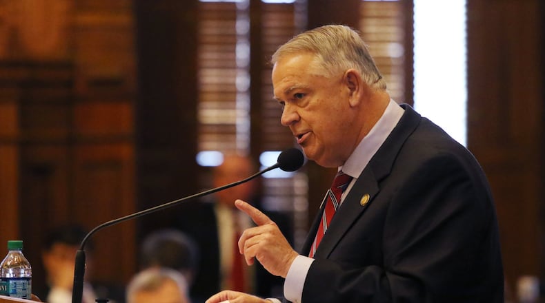 House Speaker David Ralston. EMILY HANEY / EMILY.HANEY@AJC.COM