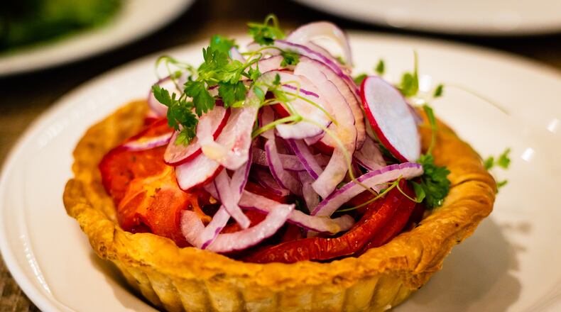 The Appalachian tomato pie at Revival is a throwback dish elevated to an art form.