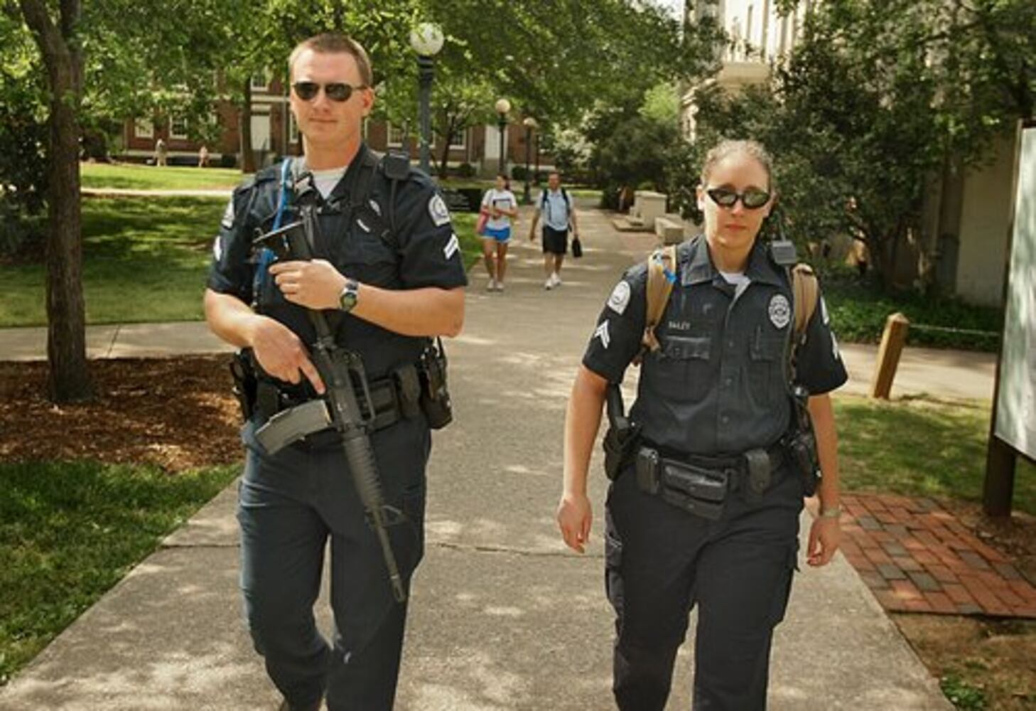 Photos: Manhunt in Athens for UGA professor