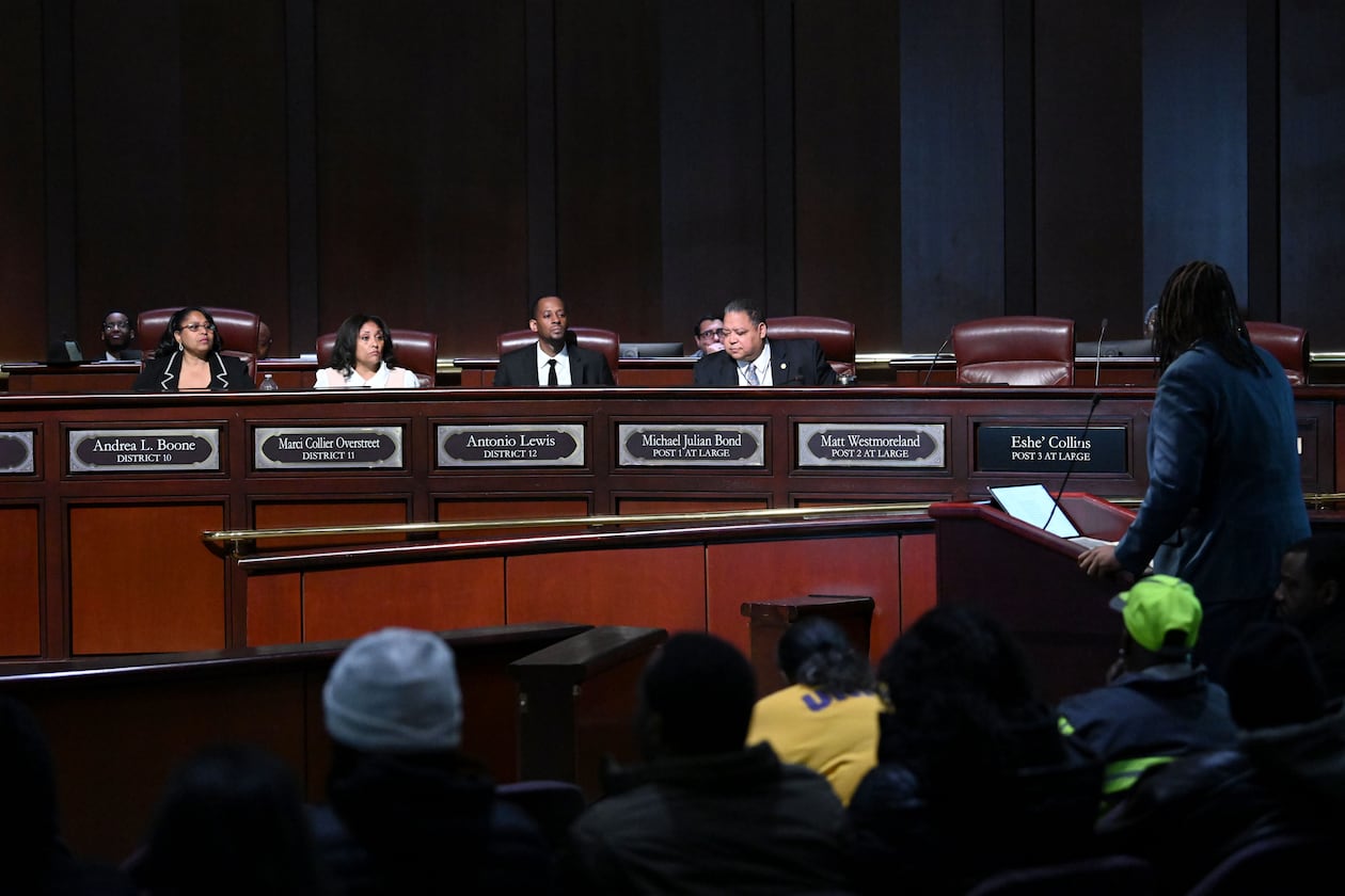 The Atlanta City Council has pressed pause on the mayor's tax allocation districts proposal could, which could raise more than $5 billion. (Hyosub Shin/AJC)