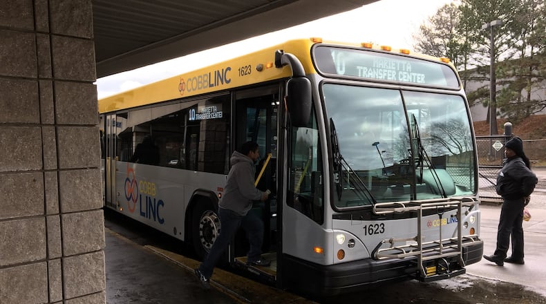 Buses are running late in Cobb County due to a shortage of drivers. At least one service was canceled Monday.