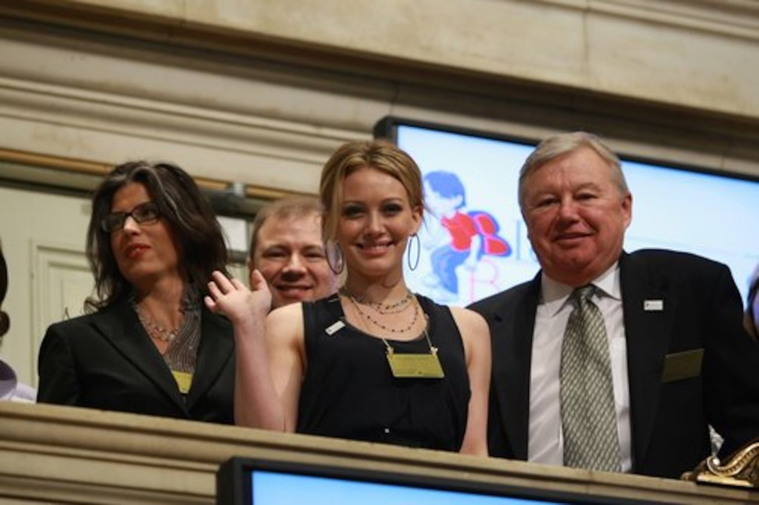 Celebrities open the stock exchanges