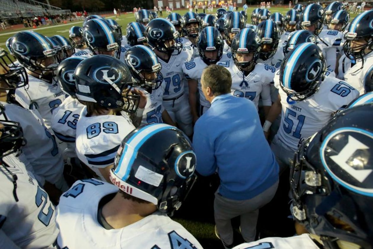Lovett plays Trinity Christian in a first-round matchup in Class 3A-A private. (AJC File)