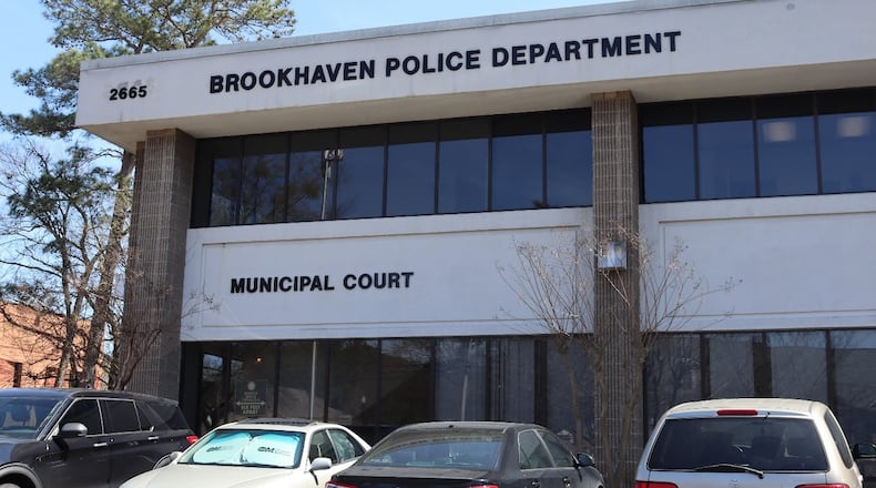 The Brookhaven Police Department building at 2665 Buford Highway.
