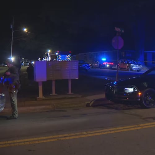 Carrollton police are investigating a deadly shooting in the area of 6th Street early Sunday morning on Nov. 2, 2025. (Courtesy of Channel 2 Action News)