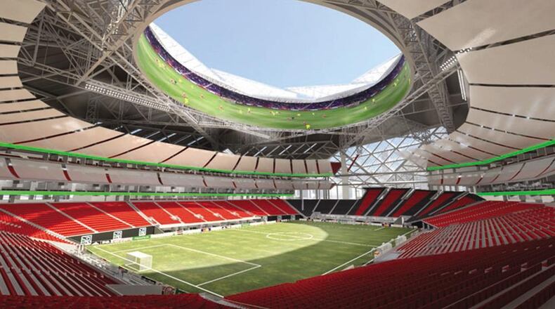 The Atlanta Falcons' stadium is expected to open for the 2017 season. The team cannot host a Super Bowl until 2019.