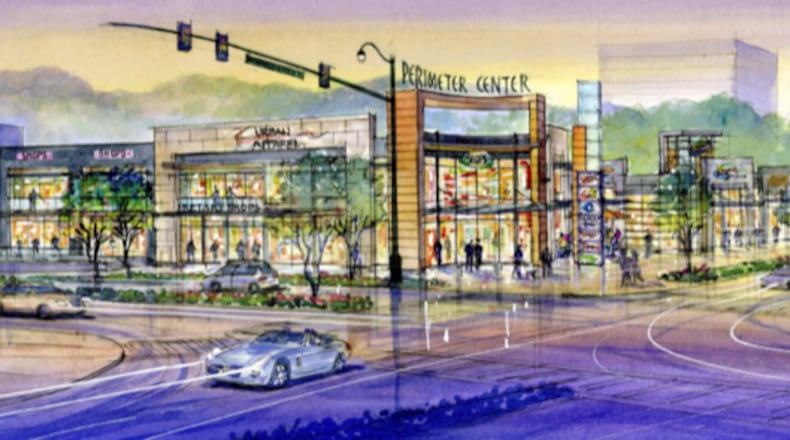 This is a rendering of 84 Perimeter Center that was presented to the Dunwoody Planning Commission on Tuesday.