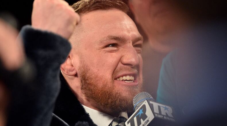 UFC lightweight champion Conor McGregor became a father for the first time when his son was born Friday in Ireland.