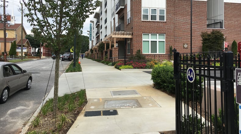 Alexan EAV on Metropolitan Avenue in East Atlanta Village. (Credit: Ryan Harris)