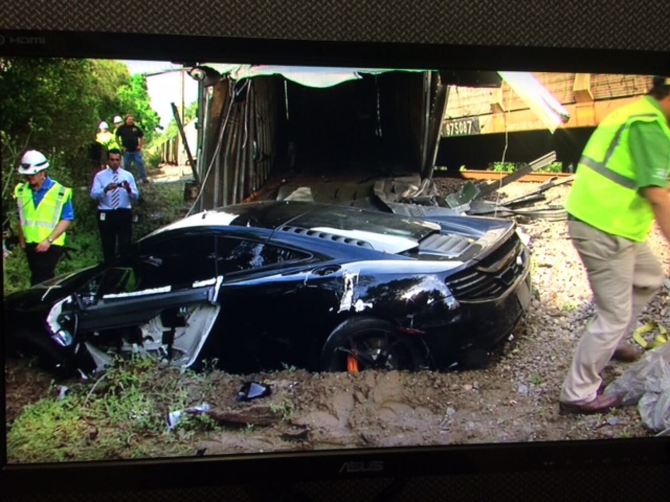 Train crash in Orange Park