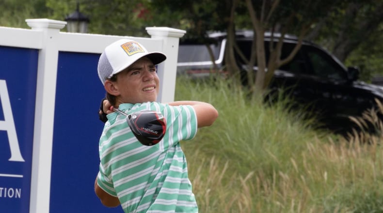 William Long of Milton was co-medalist at the Area 4 championship in Dawsonville.