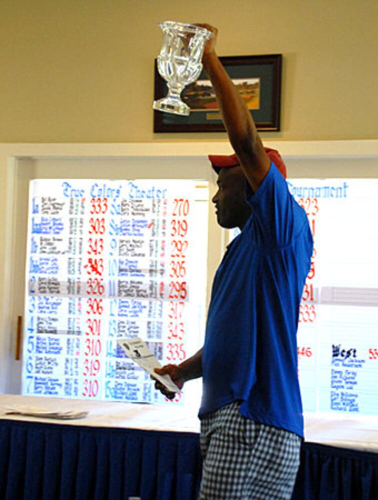 Samuel L. Jackson joins Kenny Leon in a Celebrity Golf Tournament