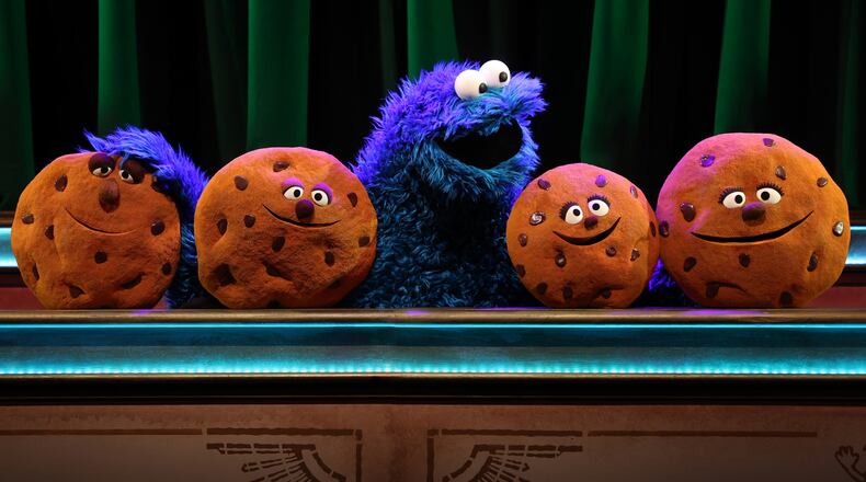 "Sesame Street the Musical" is on stage at the Center for Puppetry Arts through August 4, featuring none other than Cookie Monster. Courtesy of Center for Puppetry Arts