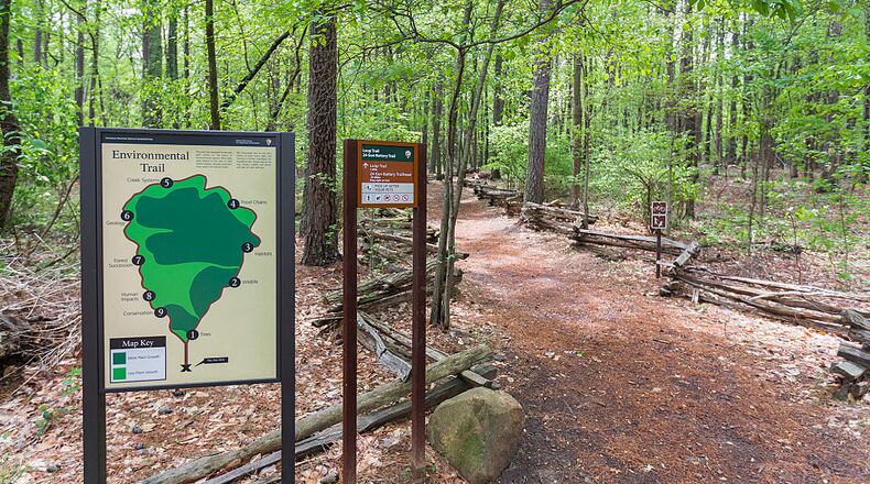 Cobb Commissioners approved a contract for the design of three proposed trails in Kennesaw Mountain Battlefield Park.