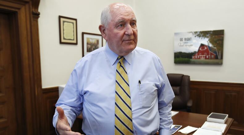 U.S. Agriculture Secretary Sonny Perdue. (AP Photo/Jacquelyn Martin)