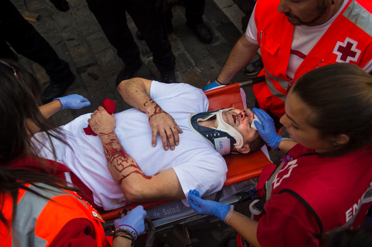 Spain running of the bulls