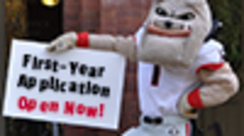 About 60 percent of freshmen admitted to UGA come from what is known as the early action pool. Those students, whose applications were due last month, find out Friday if they made the cut.