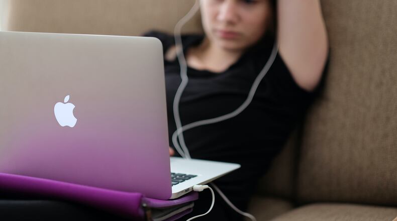 An Illinois school district has dress codes in place keeping students from wearing pajamas while remote learning (not pictured).