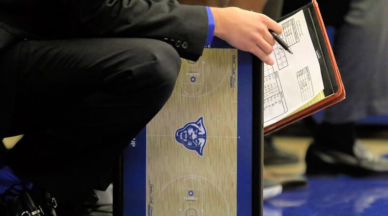 Georgia State Panthers basketball clipboard.