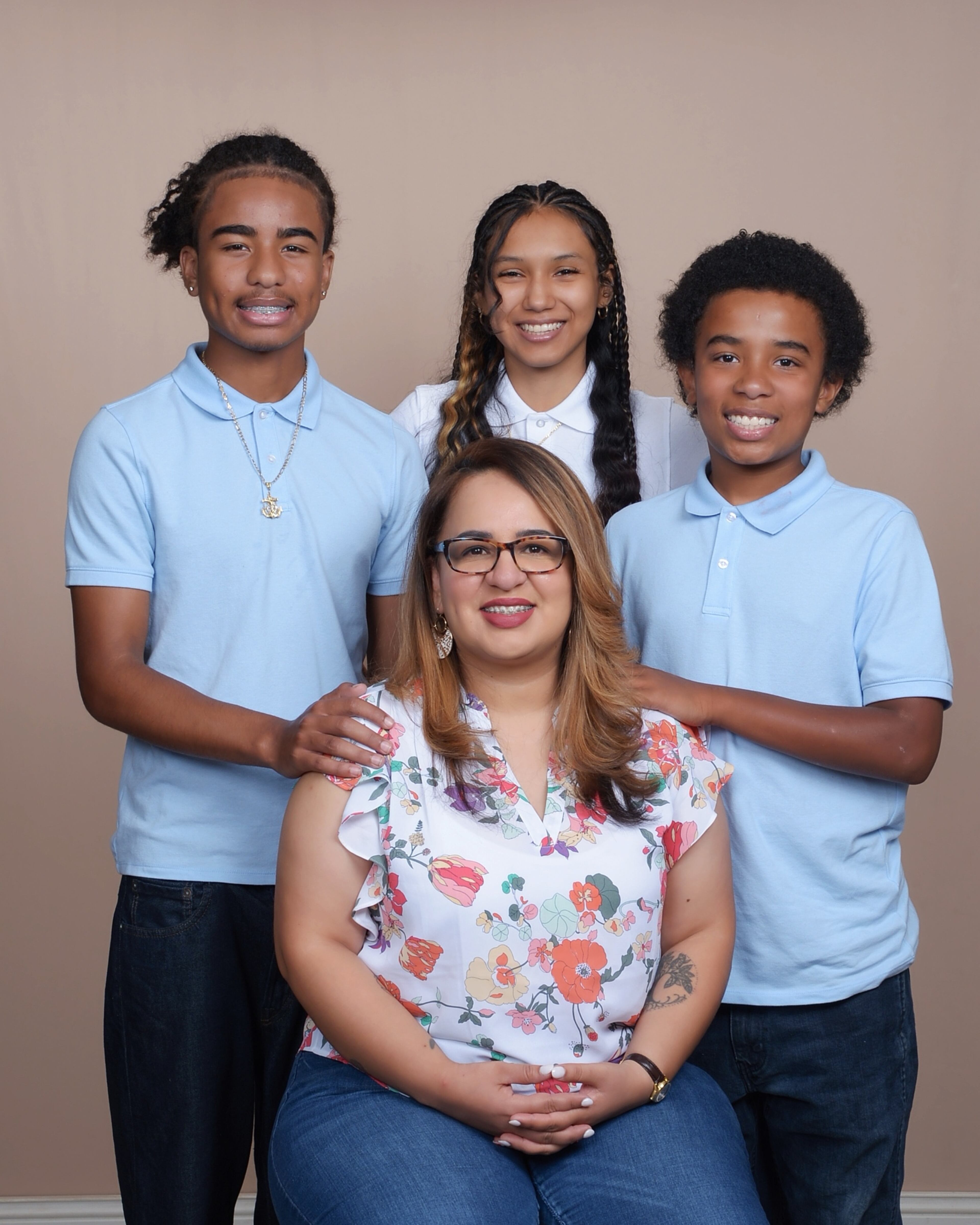 Susana Solomon has three children. The Atlanta-based counselor says shared mealtimes, no matter how small, can help families feel more connected. (Courtesy of Susana Solomon)