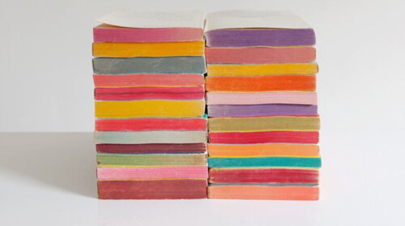 “Summer Reading #5" (2019) by Mary Ellen Bartley is on view at Jackson Fine Art through March 22. In this series, the photographer playfully explores the haptic qualities of the printed books with an eye for abstraction.