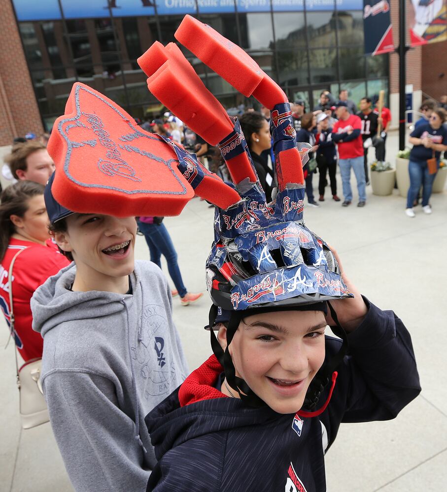 Photos: Opening day festivities at SunTrust Park
