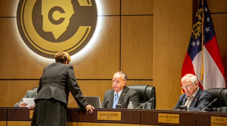 The Cobb school board approved a new position to oversee school safety. (Jenni Girtman for The Atlanta Journal-Constitution)